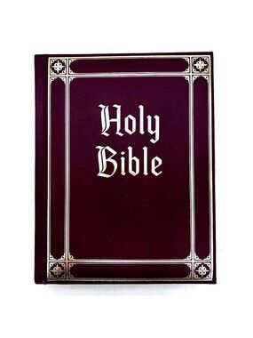 Holy Bible Guiding Light Edition 1965 King James Version Family Record Illustrat
